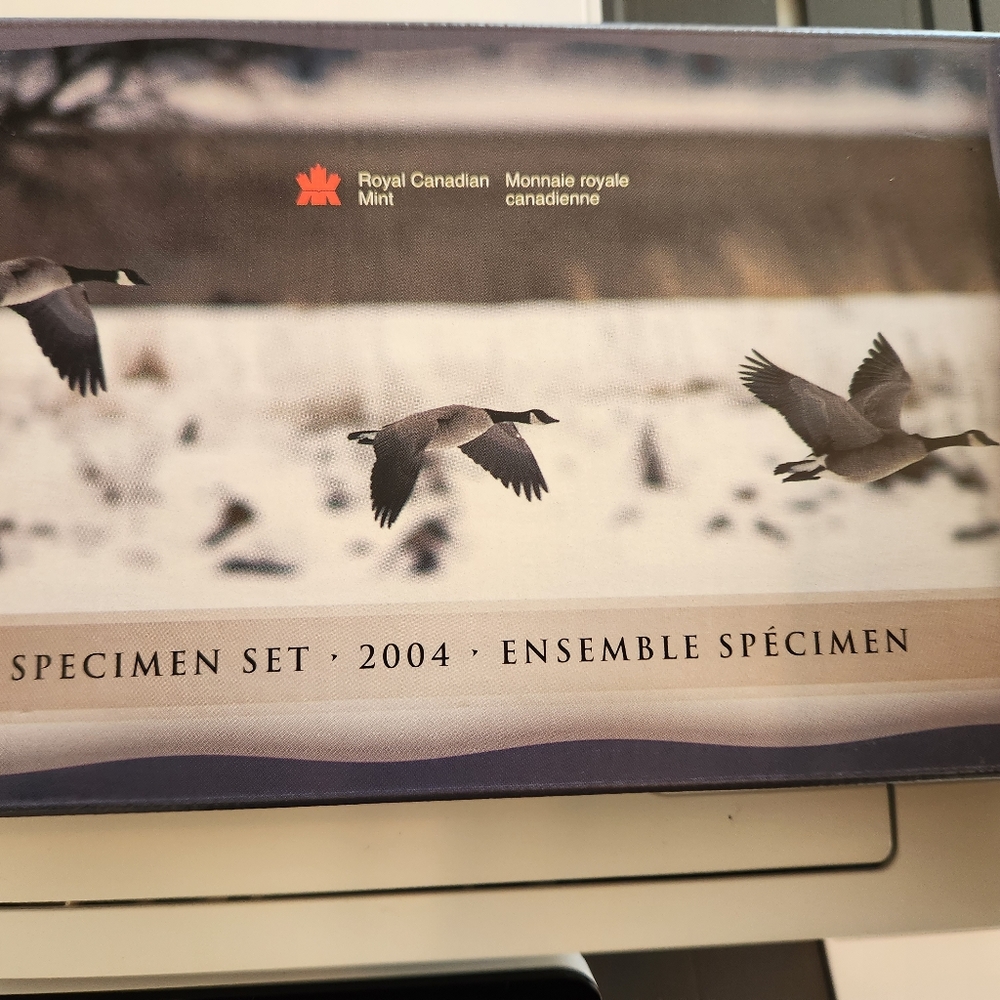 NWOT Coins 2004 Royal Canadian Mint Specimen Set original packaging